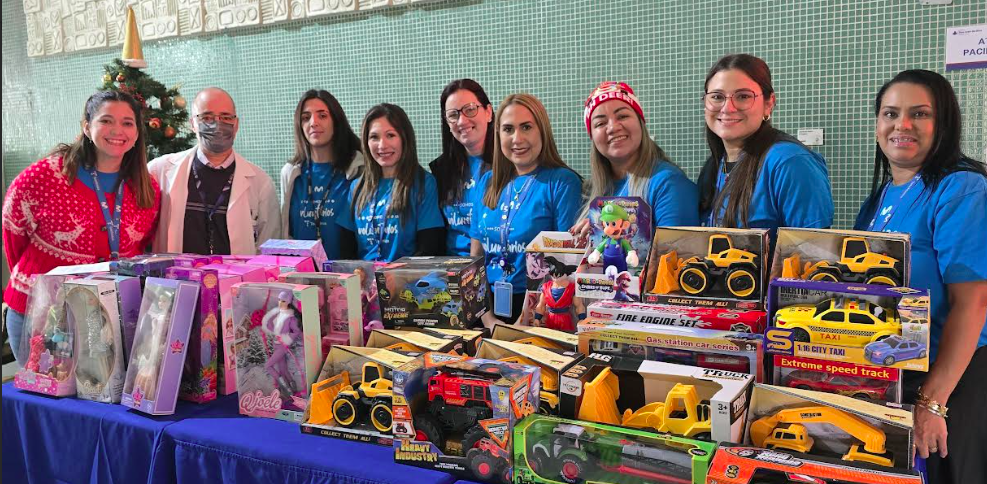 Movistar dona juguetes a 9 Instituciones, entre ellas el Hospital San Juan de&nbsp;Dios