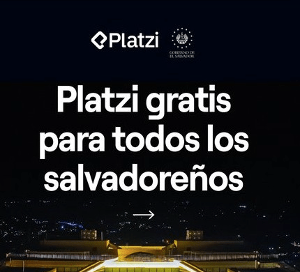 Platzi, la plataforma de aprendizaje en línea será gratis en El&nbsp;Salvador