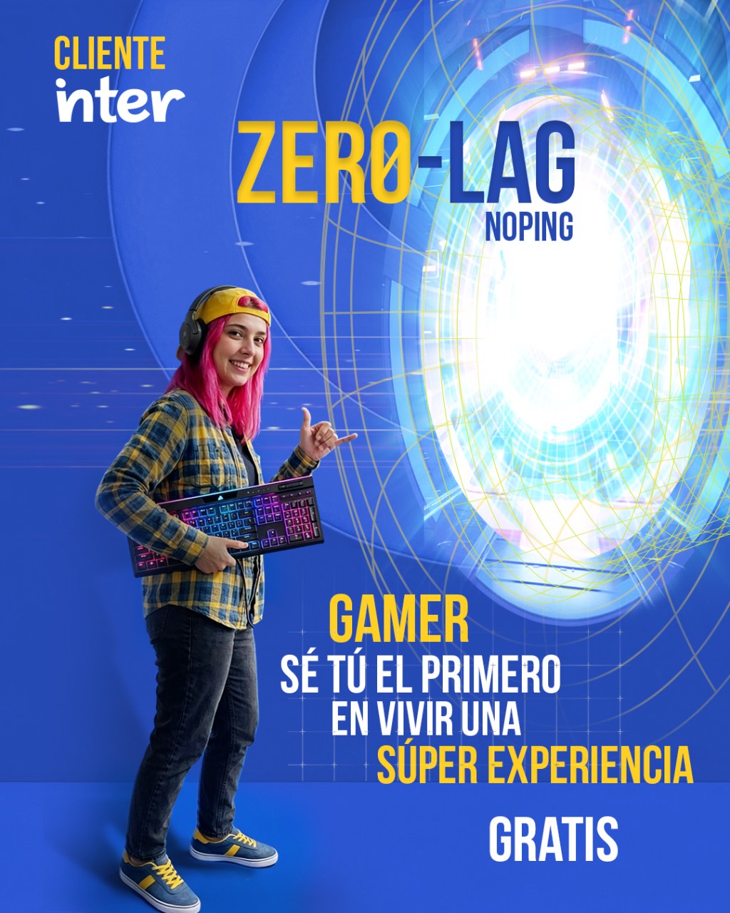 EXCLUSIVO: Inter prueba plataforma NoPing para mejorar la experiencia de los Gamers en&nbsp;videojuegos