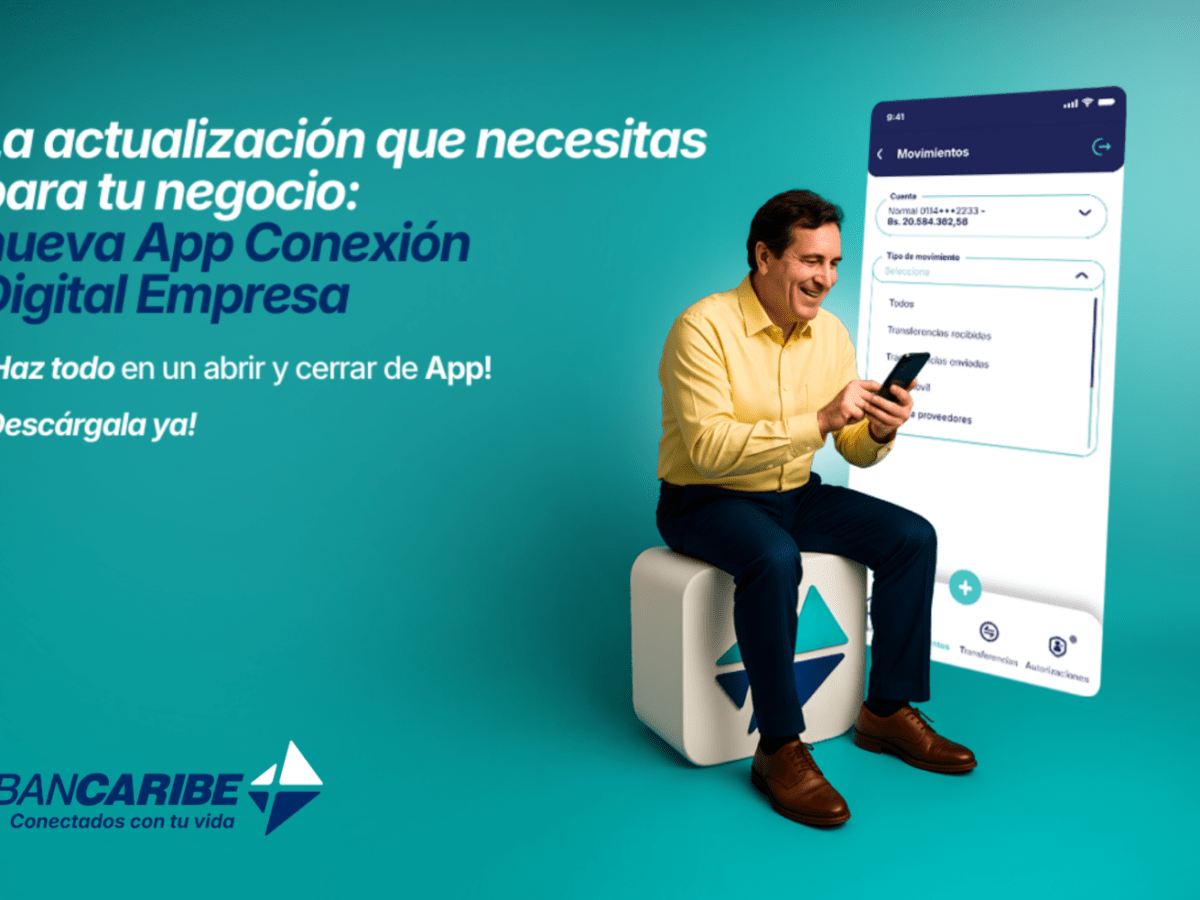 Bancaribe renueva App para jurídicos e incorpora Master Débit para pagos&nbsp;internacionales