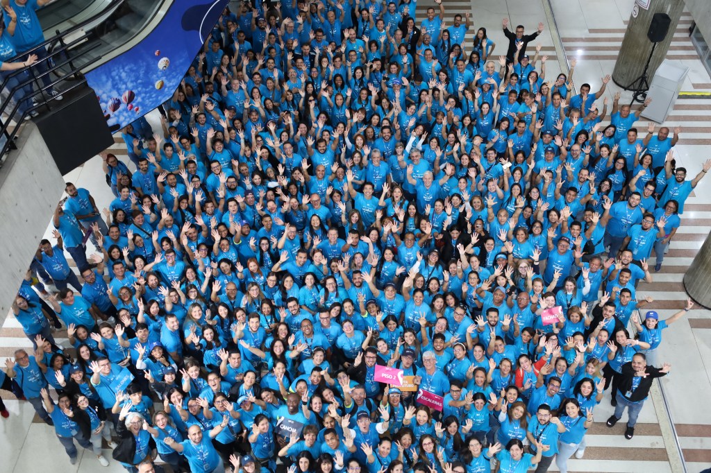 Decenas de voluntarios de Telefónica en Venezuela