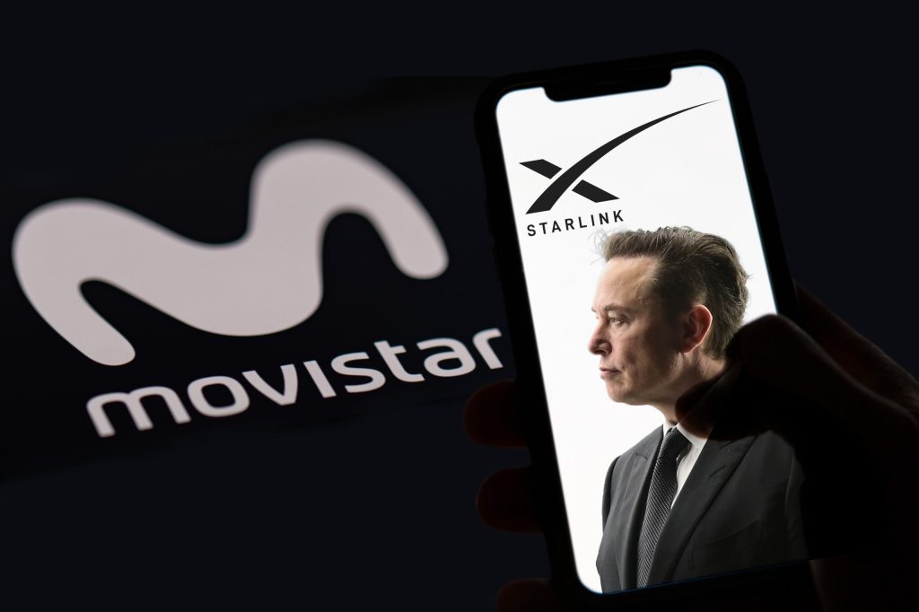 En menos de 24 horas, Movistar activó SMS con tecnología satelital de Starlink