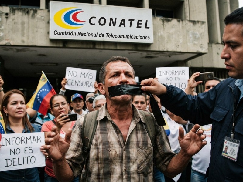 Conatel anuncia desbloqueo de medios en&nbsp;Venezuela