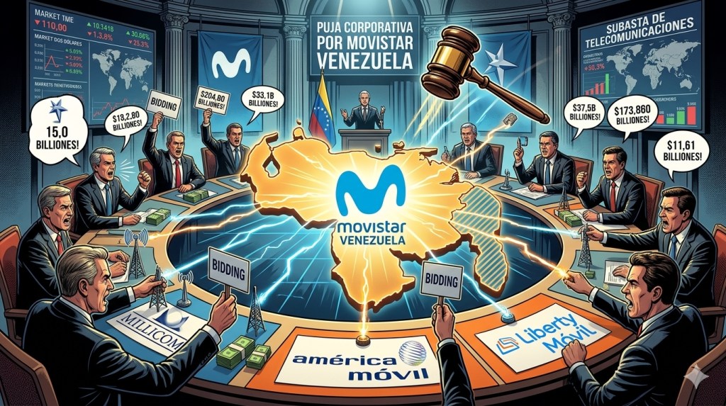 Movistar Venezuela a subasta: Holding Telefónica podría ofrecer la empresa a varios interesados