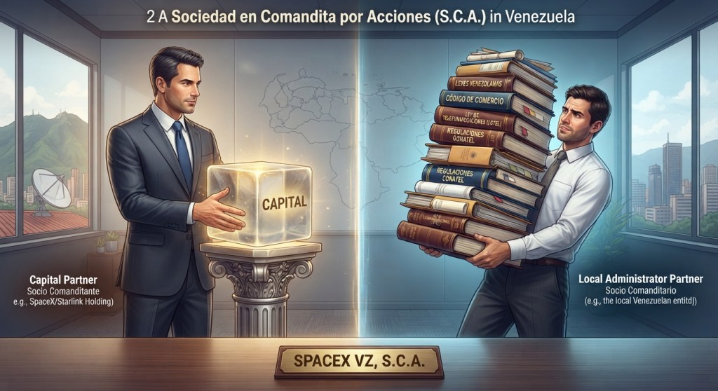 Starlink Vzla operará separada de matriz Spacex y figura será Sociedad de Comandita por Acciones
